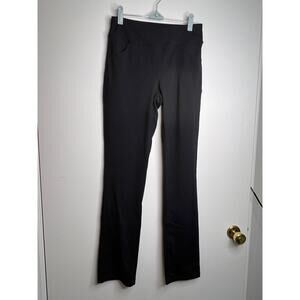 Womens Yogipace Size Med Black Pants With Pockets